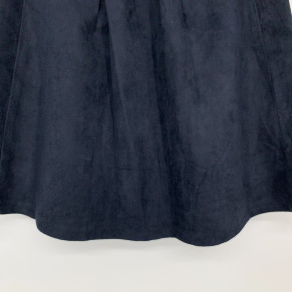 Raga Skirt Tara Blue Faux Suede Button Down Front Mini - Picture 11 of 11